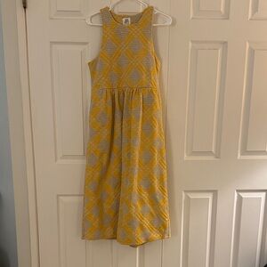 Yellow and Gray Dress